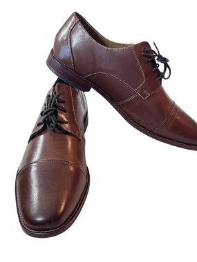 Florsheim Montinaro Oxfords Lace Up Loafers Mens Size 13 New Brown